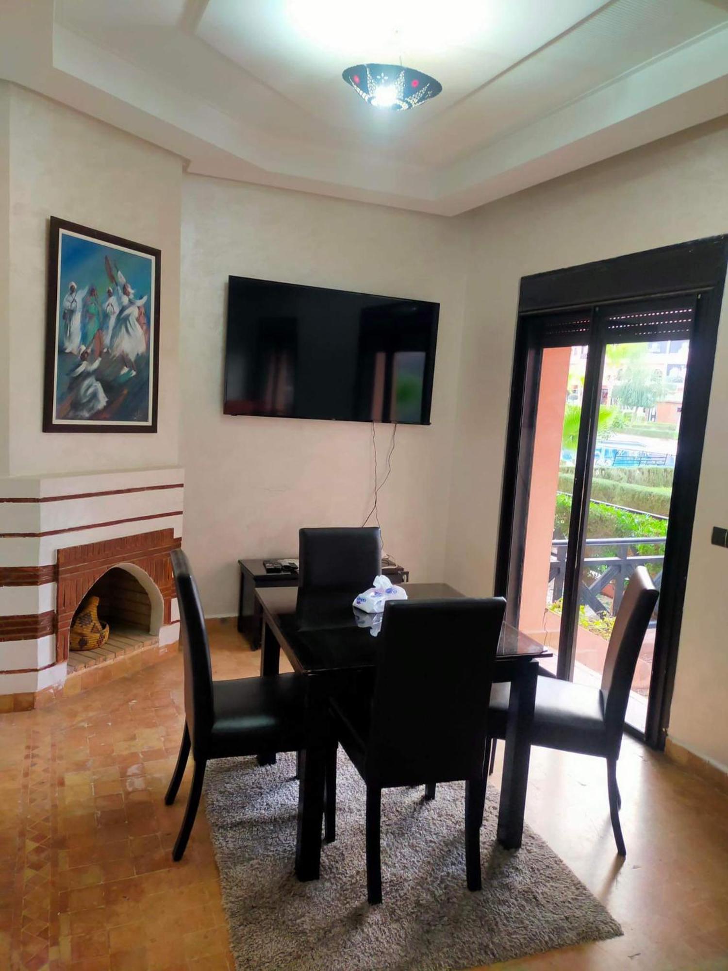 מרקש Un Moderne Chic Appartement Vue Sur Piscine מראה חיצוני תמונה