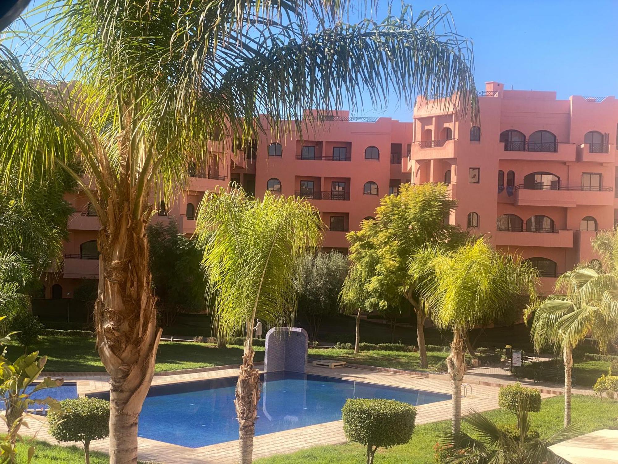 מרקש Un Moderne Chic Appartement Vue Sur Piscine מראה חיצוני תמונה